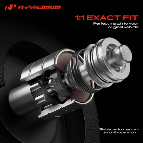 Vista 7 de A-Premium Bomba de agua del motor con junta [DOHC, 6 cilindros 2.7L] Compatible con Chrysler & Dodge, se adapta a 300, Concorde 98-04, Intrepide