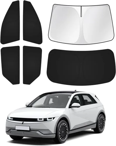Vista 118 de Canvcle Parasol para parabrisas para Tesla modelo Y/3 2017-2025 2026 (compatible con modelos 2025 Y Juniper/2024 Modelo 3 Highland), parasol grueso