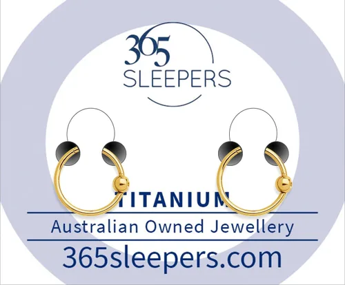 Vista 24 de 365 Sleepers Anillo de titanio de 18G de 0.236 a 0.394 pulgadas, con bisagras, segmento BCR, hélice, tragus, septum, nariz, labio, arete de aro