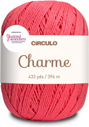 Vista 20 de CIRCULO Charme - Paquete de hilo para tejer y ganchillo, 3 bolas de 100% algodón virgen brasileño mercerizado, peso deportivo suave, color 2012