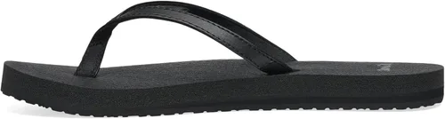 Vista 2 de Sanuk Yoga Spree 4 chancletas de mujer Negro