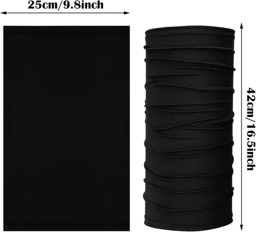 Vista 6 de Máscara facial de verano para hombres, máscara de protección UV, protector solar, transpirable, polaina para el cuello, bufanda, pesca, ciclismo