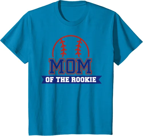Vista 59 de Mom of Rookie - Camiseta de béisbol para primer cumpleaños, Blanco