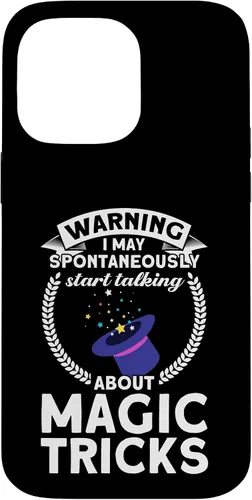Vista 21 de iPhone 16 Funny Magician Party Quote, Magic Tricks Performer, Magician Case