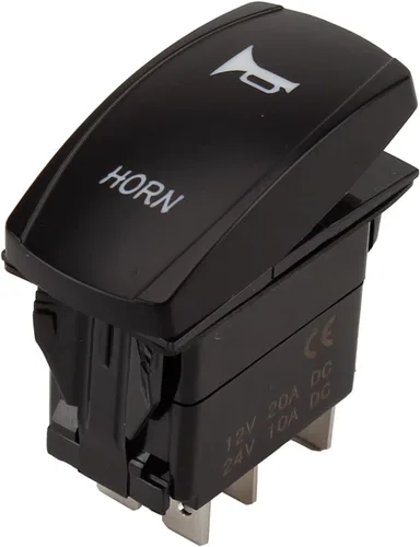 Vista 5 de Kit de bocina FARBIN para ATV con interruptor basculante, luz LED y arnés, compatible con ATV, UTV, RZR, lado a lado, Dune Buggy, Sportsman, Sand