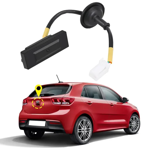 Vista 13 de Yinlowa 25380-3JA0B - Botón de maletero para Nissan Pathfinder 2013-2020 Interruptor de liberación de puerta trasera exterior para modelos