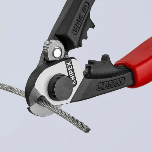 Vista 9 de KNIPEX 95 62 190 SBA Comfort Grip Cortadores de cuerda de alambre