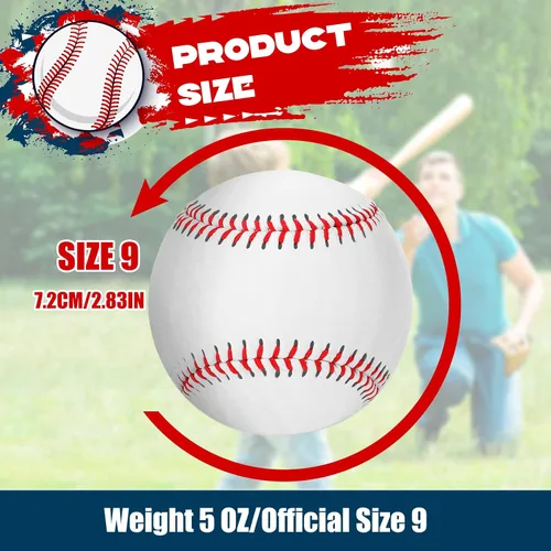 Vista 4 de Chivao Regalos de béisbol que brillan en la oscuridad, regalos de tamaño oficial para niños y niñas, niños y fanáticos, accesorios de béisbol