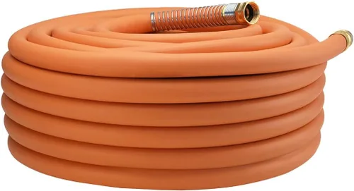 Vista 34 de Wiseflow Leader Hose Manguera de agua resistente de 3 x 5/8 pulgadas con accesorios de latón macho a hembra, extensor de manguera corta para carrete