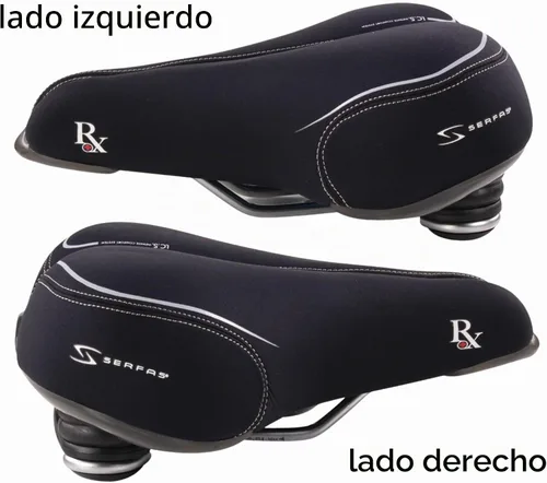 Vista 4 de Serfas RX Cruiser Sillín Road Bicicleta Bicicleta Montaña Asiento Lycra
