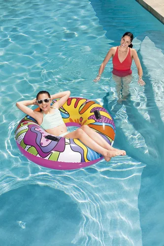 Vista 22 de Bestway - Flotador hinchable de goma para natación