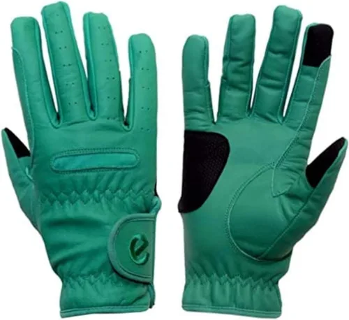 Vista 3 de eGlove eQUEST GripPro Guantes de Cuero con Pantalla Táctil para Equitación