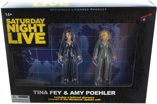Vista 2 de Saturday Night Live Weekend Update Tina Fey & Amy Poehler SNL Figuras de acción