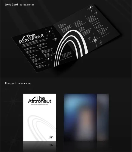 Vista 5 de DREAMUS - Jin - The Astronaut Single Album [Set (Ambas versiones)]