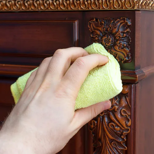 Vista 3 de Natchez Solution Cuidado completo de los muebles: limpiador y pulido de madera natural, repone y restaura muebles de madera (8 oz)
