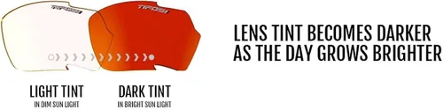 Vista 2 de Tifosi Kilo - Lentes de sol deportivos para hombres y mujeres ideales para ciclismo grava carrera de carretera y montaña senderismo correr