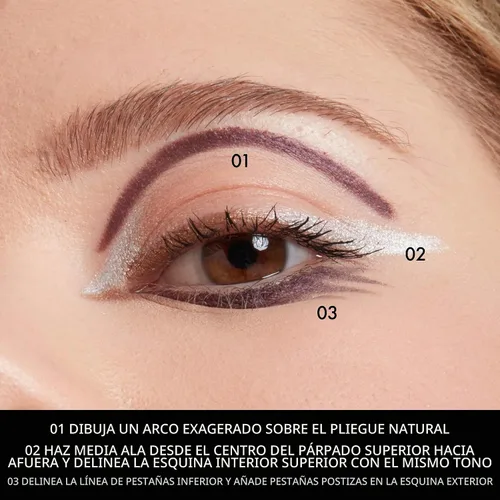 Vista 4 de NYX PROFESSIONAL MAKEUP Epic Wear Liner Stick, Lápiz Delineador de Ojos de Larga Duración - Silver Lining