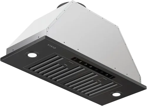 Vista 11 de VIKIO HOME Campana Extractora Empotrable de 30 Pulgadas, 980 CFM Campana de Ventilación de Cocina Integrada, Convertible con Conductos/Sin