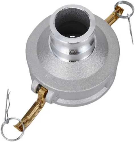 Vista 4 de Tipo de aluminio DA Camlock manguera de montaje, reductor, 4" Camlock hembra x 2" Camlock macho
