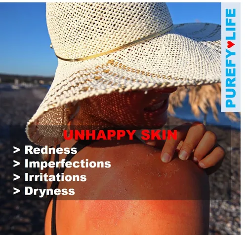 Vista 3 de PUREFY Spray tópico (3.4 onzas) calmante para la cara y el cuerpo, tecnología Purefypro Dermal HOCL, soporte natural para el cuidado de la piel