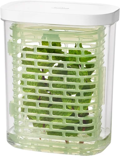 Vista 5 de OXO Good Grips GreenSaver Produce Keeper & Herb Keeper Bundle
