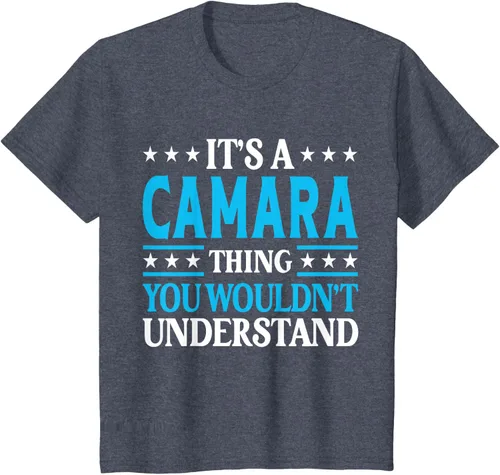 Vista 16 de It's A Camara Thing Surname Funny Family Last Name Camara T-Shirt