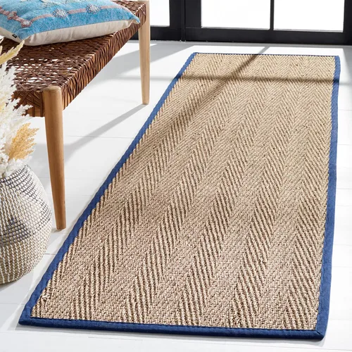 Vista 10 de Safavieh Colección de fibra natural NF115P - Alfombra (fibra natural), color gris, Fibras naturales
