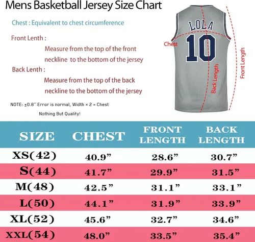 Vista 7 de Camiseta de baloncesto para hombre adulto #1 Bugs#10 Lola Costume Camisa de Halloween 90s Space Movie Jersey BlancoGris XS-XXL