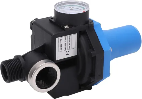 Vista 9 de Controlador de presión, interruptor automático electrónico inteligente con protección de funcionamiento seco para el hogar jardín ABS IP54 110 V 120