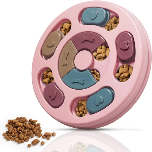 Vista 6 de DR CATCH Rompecabezas para perros, juguetes de comida para perros para entrenamiento de coeficiente intelectual y enriquecimiento mental