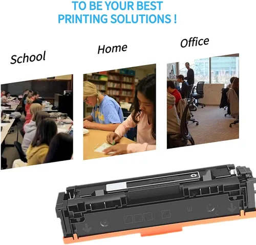 Vista 6 de 305A Cartuchos de tóner negro, cian, magenta, amarillo, paquete de 4 para HP LaserJet Pro 400 Color M451dn M451nw M451dw MFP M475dw M475dn Pro 300