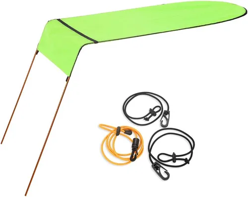 Vista 17 de LIXADA Toldo para kayak y canoa para una sola persona