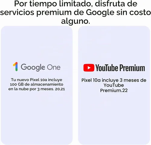 Vista 12 de Google Pixel 10a - Batería de más de 30 horas, entrenador de cámara, Gemini Baya