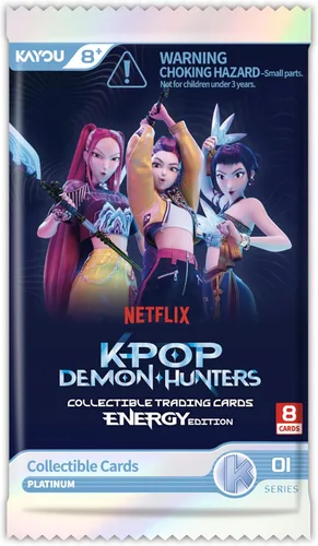 Vista 4 de Kpop Demon Hunters - Tarjetas coleccionables edición energética