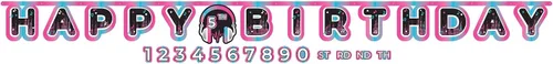 Vista 16 de Disney Frozen 2 - Cartel jumbo con letras "Add-An-age", 10.5 x 10 pulgadas (paquete de 1), decoración de papel multicolor para fiestas, ideal