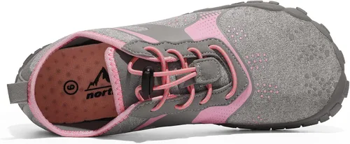 Vista 5 de NORTIV 8 Zapatos de agua de secado rápido para mujer, sensación de pies desnudos, para deportes acuáticos, para la playa o la piscina, para nadar