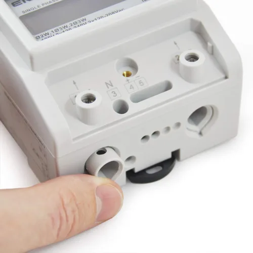 Vista 4 de Medidor monofásico de kWh, pasante, 2 o 3 cables, 120 V hasta 120/240 V, 100 A, 60 Hz