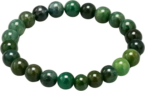 Vista 257 de Amazing Gemstone Crystal Bracelet for Women Men's Gifts - Protection Healing Crystal Bracelet - 8mm Gemstone Beaded Stretchable Bracelet Pulseras