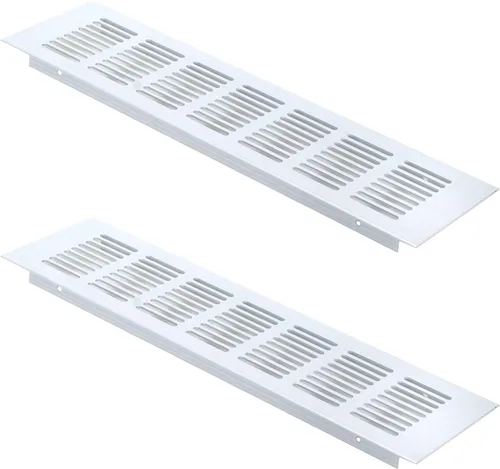 Vista 18 de Geesatis Cubiertas de Ventilación de Aire para Piso, Gabinete, Pared, Techo – Rejilla de Aluminio de Servicio Pesado Resistente a la Oxidación
