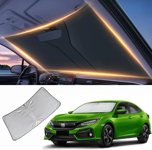 Vista 21 de Parasol para parabrisas delantero, protector de visera, accesorios para automóvil
