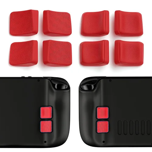 Vista 11 de PlayVital Mix Version - Juego de mejora de botón trasero para Steam Deck LCD, kit de protección de botón de mejora de agarre para Steam Deck OLED