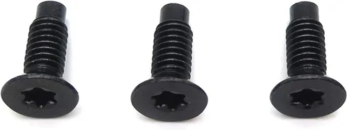 Vista 7 de HongK - 3 piezas de parabrisas / puerta trasera / tornillo Torx tornillo compatible con 76-06 Jeep CJ YJ Wrangler [P/N: TGHD-BOT-J-W003-BK]