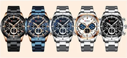 Vista 2 de CURREN Lux Watch-SilverWhite