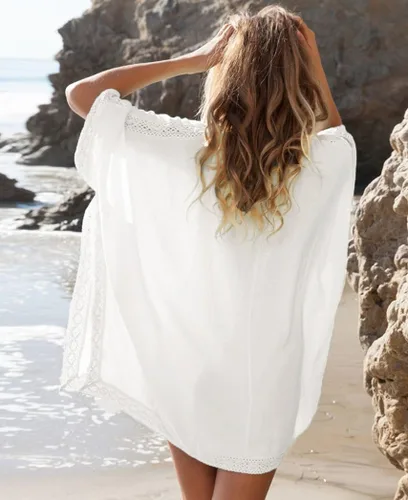 Vista 3 de Loritta Womens Beach Bathing Suit Swim Bikini Swimsuit Oversized Cover Up Dresses