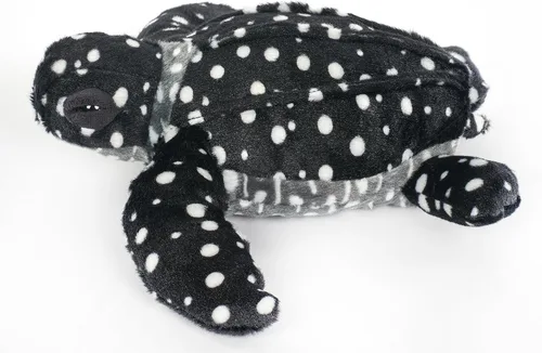 Vista 3 de The Petting Zoo Leatherback - Peluche de tortuga marina, regalos para niños, animales salvajes del océano Onez, juguete de peluche de tortuga marina