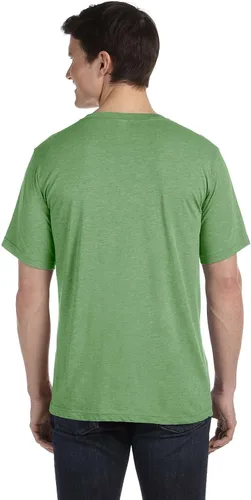 Vista 3 de c3415Bella + Lona Tri-blend Unisex V-neck Tee