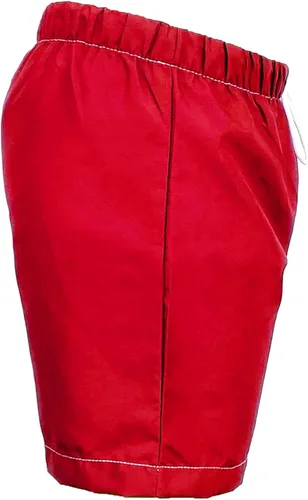 Vista 5 de Conjunto de pantalones cortos de natación para soltero, broma, color rojo
