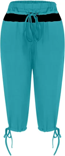 Vista 26 de Pantalones capri para mujer, estilo casual, de verano, elásticos, de cintura alta, pantalones de yoga, ajuste atlético, pantalones deportivos