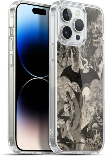 Vista 132 de Head Case Designs Funda de gel Hush con licencia oficial de Batman DC Comics #608 (protección de grado militar) compatible con Apple iPhone 7