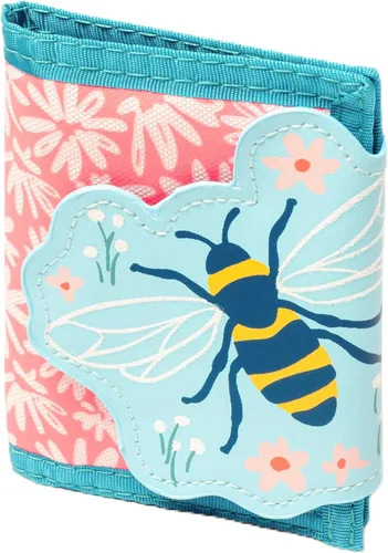 Vista 24 de Stephen Joseph, Billetera unisex para niños y niñas con diseños de apliques, cartera serigrafiada con bolsillo para monedas con cremallera, avión